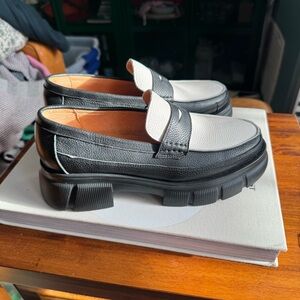 Marc Nolan two tone loafers